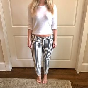 Free People striped jeans